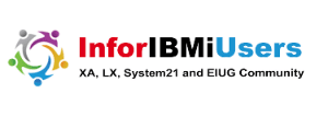 Infor IBMi User Group Logo